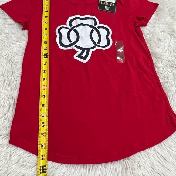 Baseballism Boston Red Shamrock Women's Shirt XS NWT - Picture 5 of 10